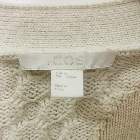COS Multi-Stitch Cardigan M - Picture 4 of 9